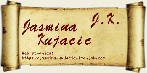 Jasmina Kujačić vizit kartica